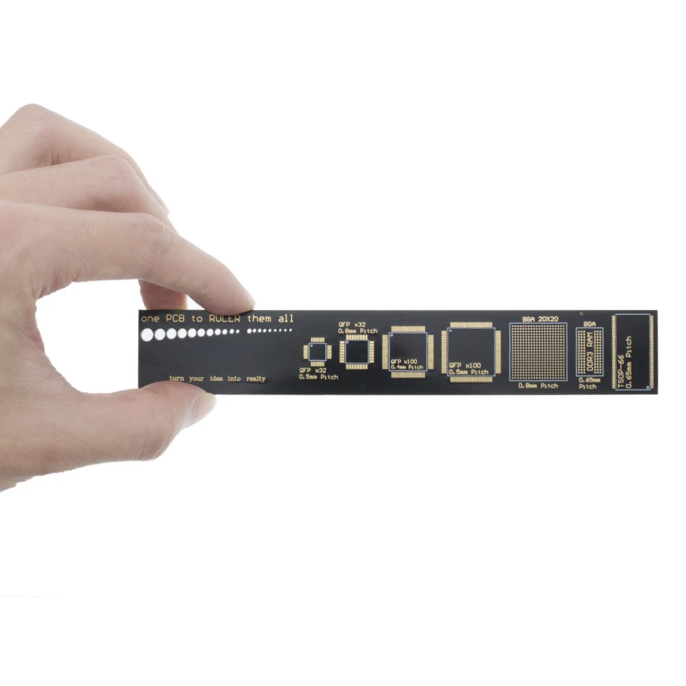 PCB Reference Ruler v2 - 6&quot Packaging Units for Electronic Engineers 15cm 1pcs | Integrated Circuits
