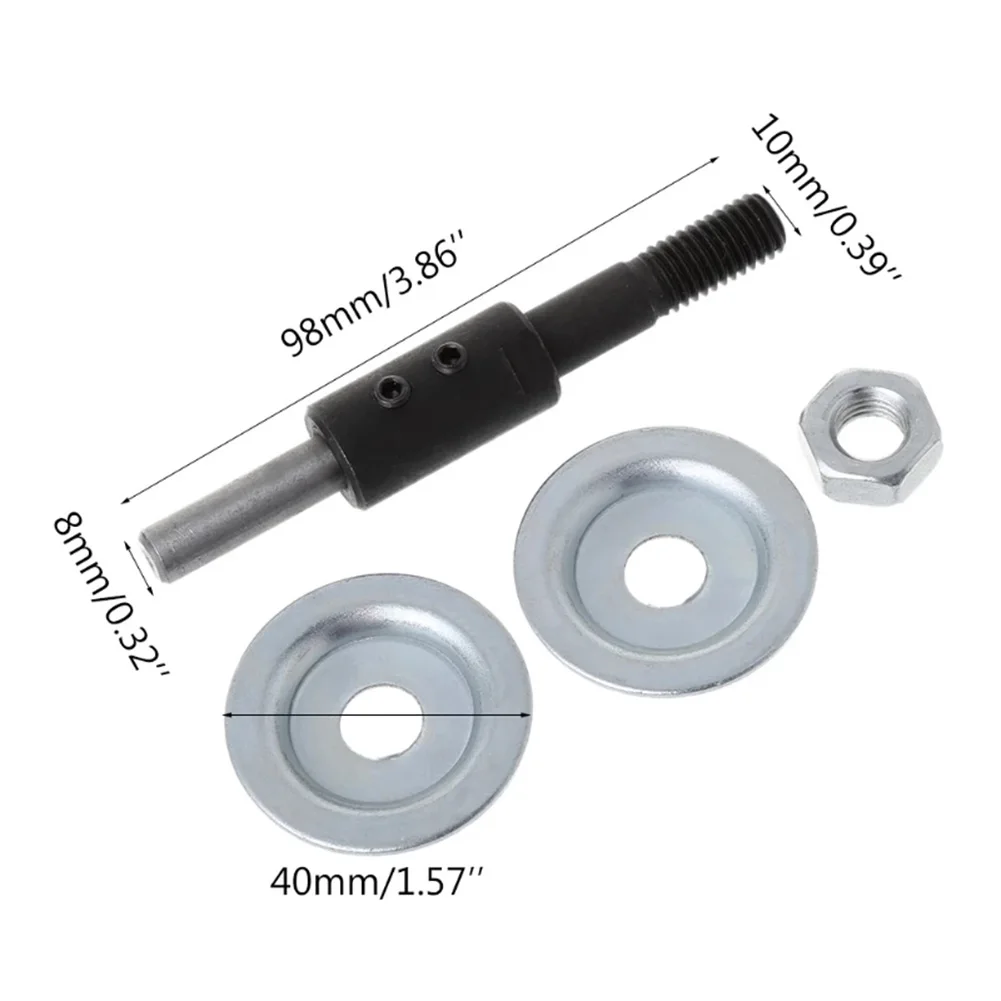 

For Grinding Spindle Adapter 8mm Motor Spindle Adapter Bench Axial Useful