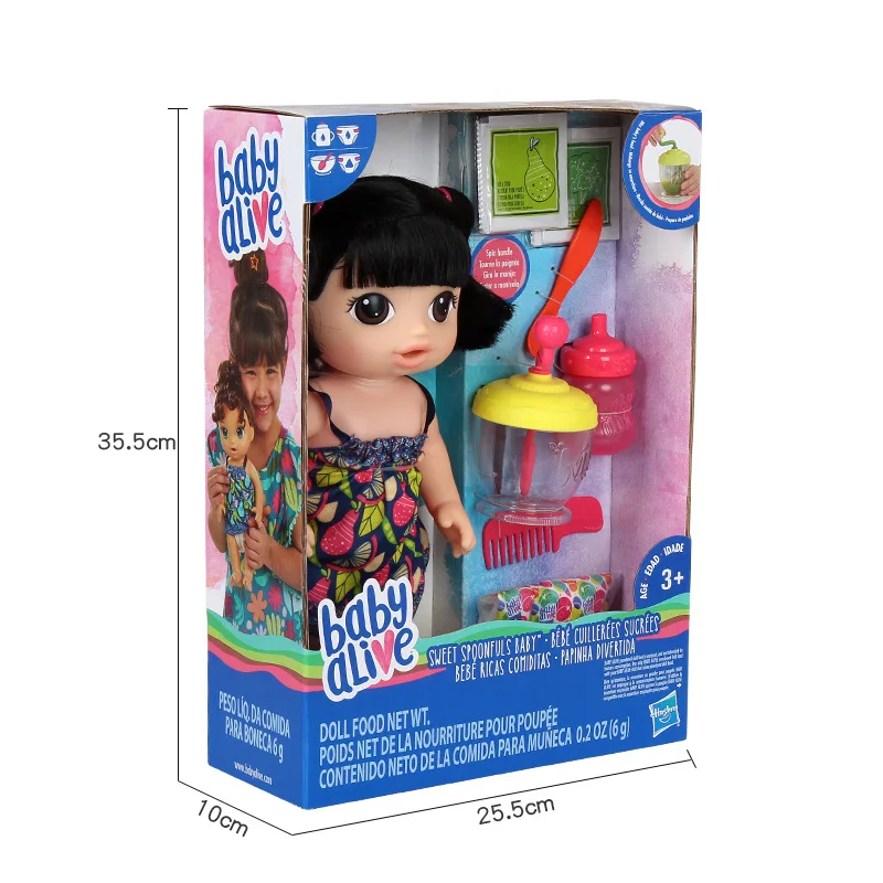 Реалистичная кукла-младенец Hasbro для кормления девочка-принцесса наряд милая