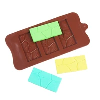 new silicone chocolate mold 3 square baking tools non stick silicone cake mould jelly candy 3d diy molds kitchen accessories