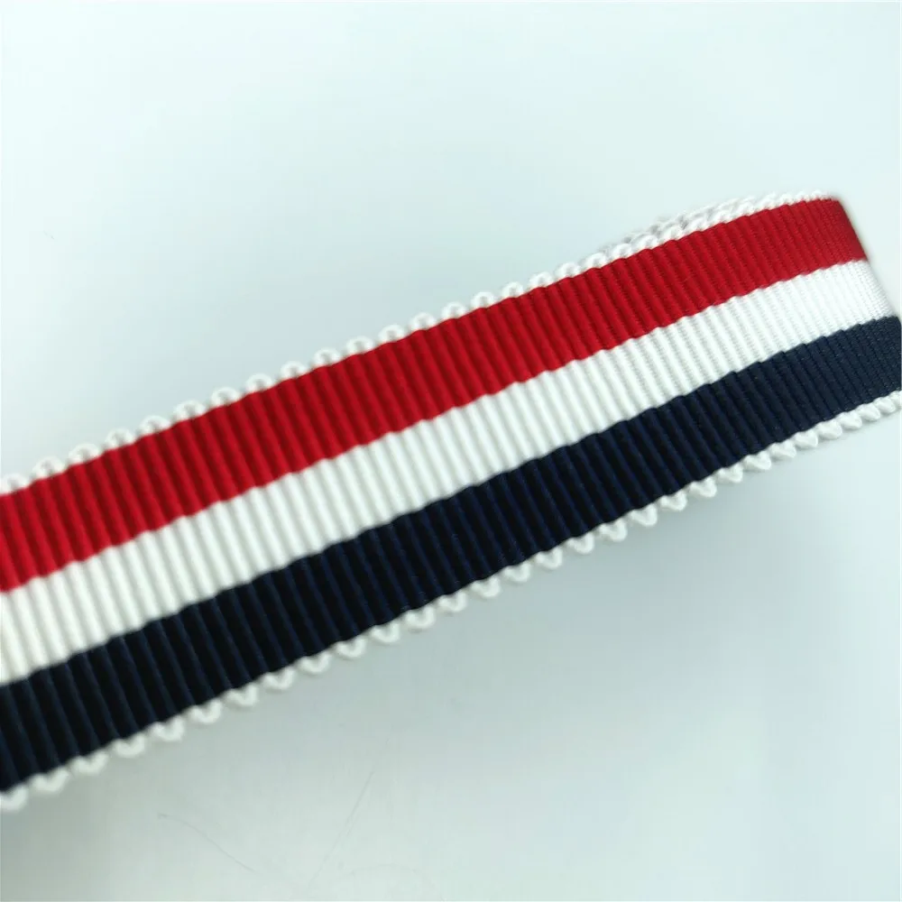 Корея одежда декоративных полосатых матовая полиэфирная шляпа на красный Белый