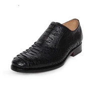 hulangzhishi import python skin business leisure pure manual men dress shoes male formal shoes men snake leather shoes
