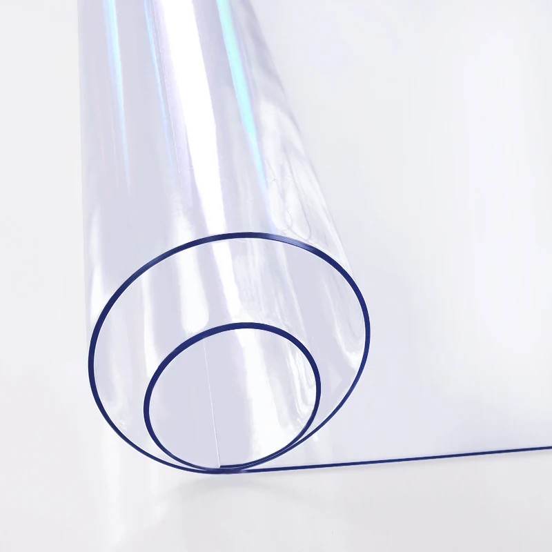 Прозрачная скатерть из ПВХ 1 5 мм водонепроницаемая прямоугольная маслостойкая