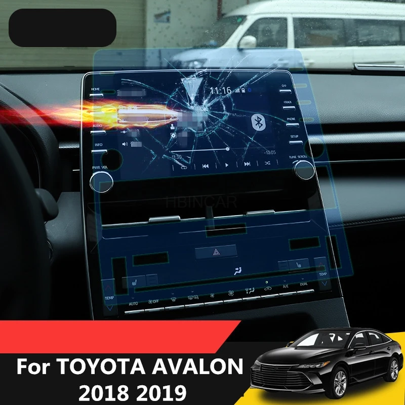 Защитная пленка для экрана автомобиля TOYOTA AVALON 2018 2019 мягкая из ТПУ с защитой от