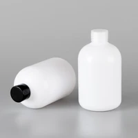 300ml x 30 white transparent plastic screw cap bottle for toner shower gel plastic personal care liquid container