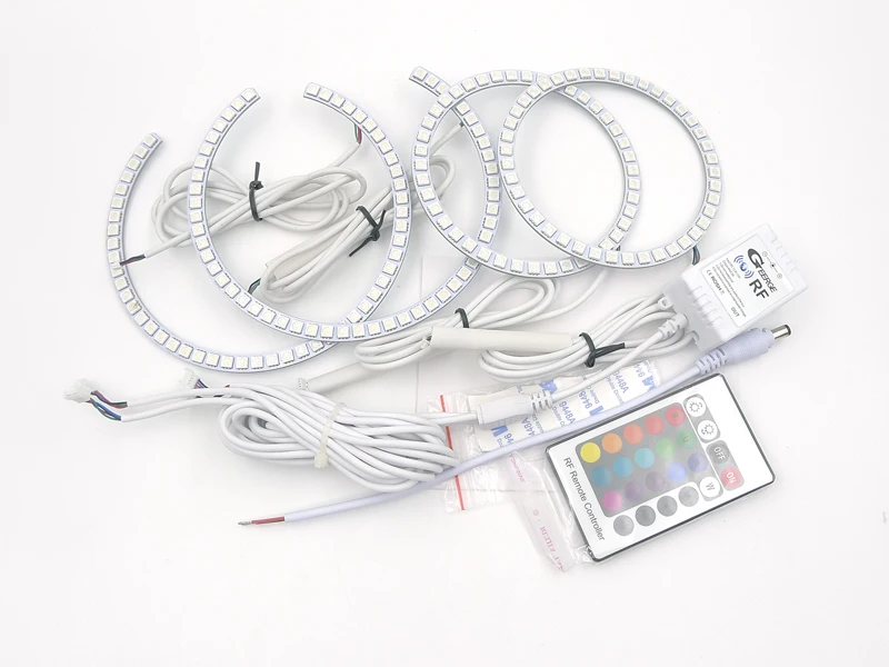 Отличный Радиочастотный пульт Bluetooth приложение многоцветный ультра яркий RGB