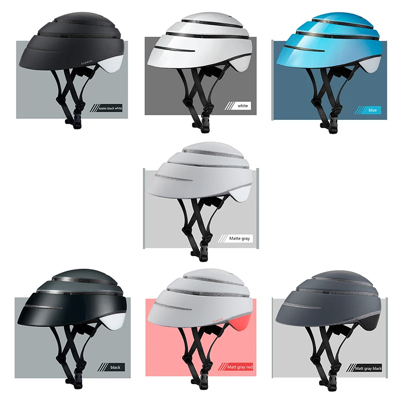 

Gub Closca Loop Helmet for Men Women Foldable City Cycling Helmet Urban Road Bike Folding Helmet Size M L Bicycle Accessories