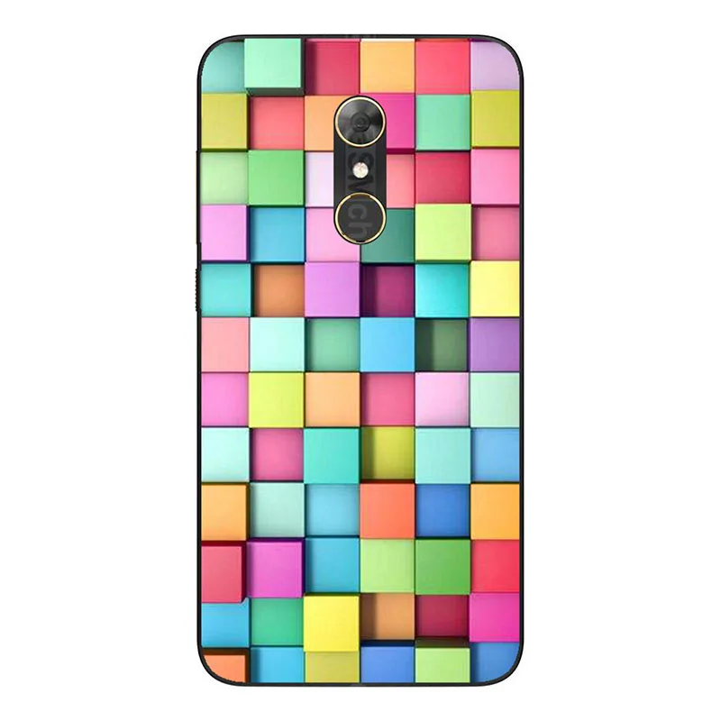 Модный Мягкий Силиконовый ТПУ защитный чехол для Alcatel One Touch A7 5090Y 5," с принтом кролика кота, крышка с пейзажем, задняя крышка для телефона