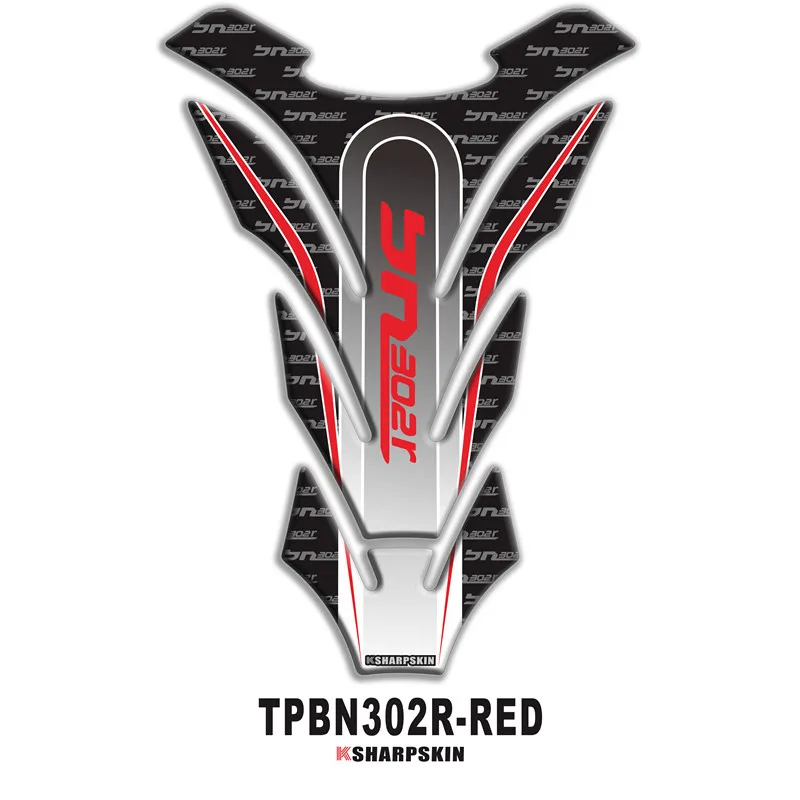 3D Motorcycle Sticker Gas Fuel Oil Tank Pad Protector Decal For Benelli bn302r bn 302r fishbone decals | Автомобили и мотоциклы