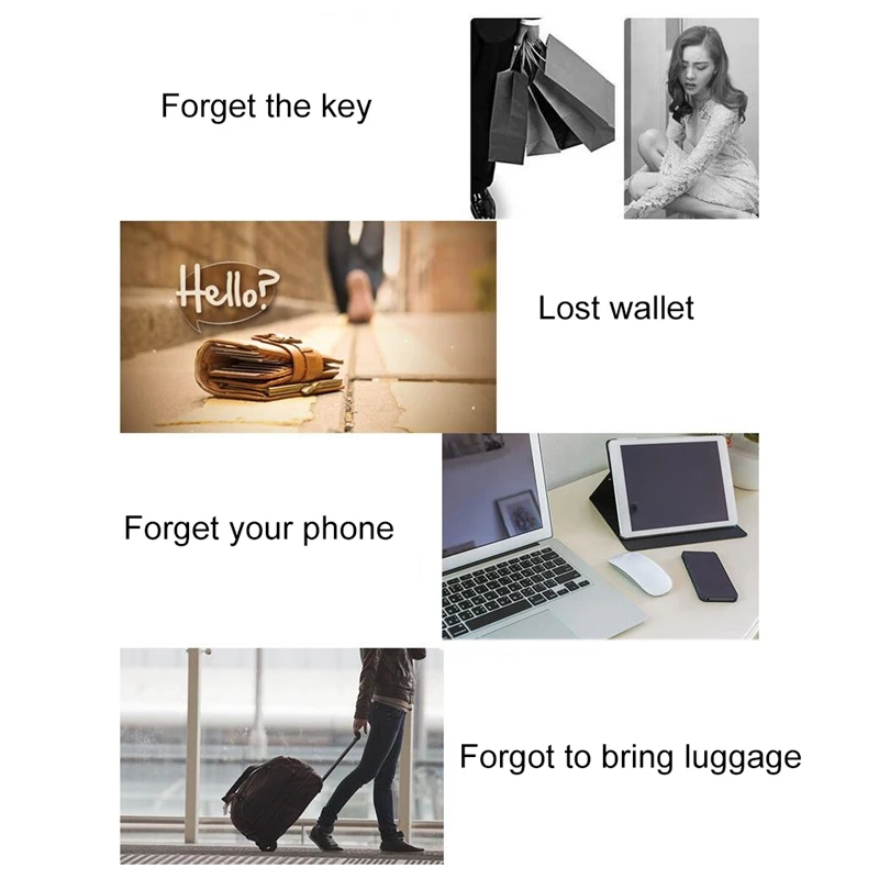 

Mini Key Finder Bluetooth 4.0 Smart Tracker Alarm Anti Lost Tracker Selfie Controller Whistle Camera Shutter