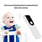 Инфракрасный термометр с цифровым ЖК-дисплеем, Бесконтактный инфракрасный термометр для измерения температуры тела, лба, уха, для взрослых и детей