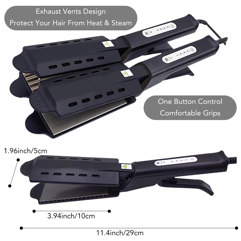 Турмалиновый ионный Выпрямитель для волос выпрямитель из титана