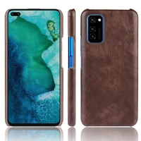 honor v30 case for huawei honor v30 pro retro pu leather litchi pattern skin hard cover for huawei honor v30 view30 phone case