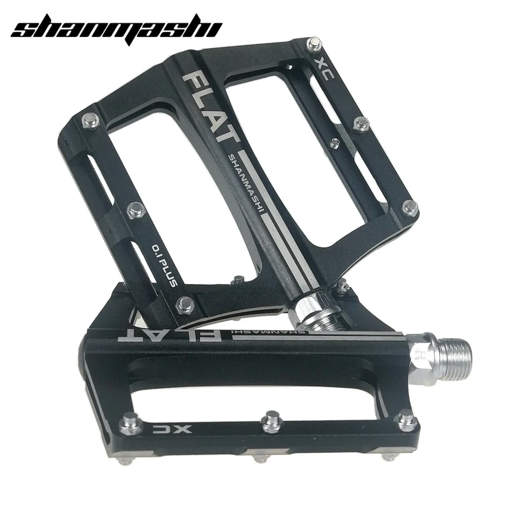 

Flat Bike Pedals CNC Aluminum MTB Pedals Ultralight Anti-Slip double DU Road Bike Pedal Mountain Bicycle Cycling Accessories