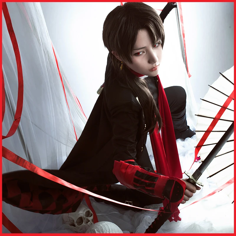 Аниме Новинка Touken Ranbu Online унисекс кашу киемицу маскарада вечеринки в стиле костюм