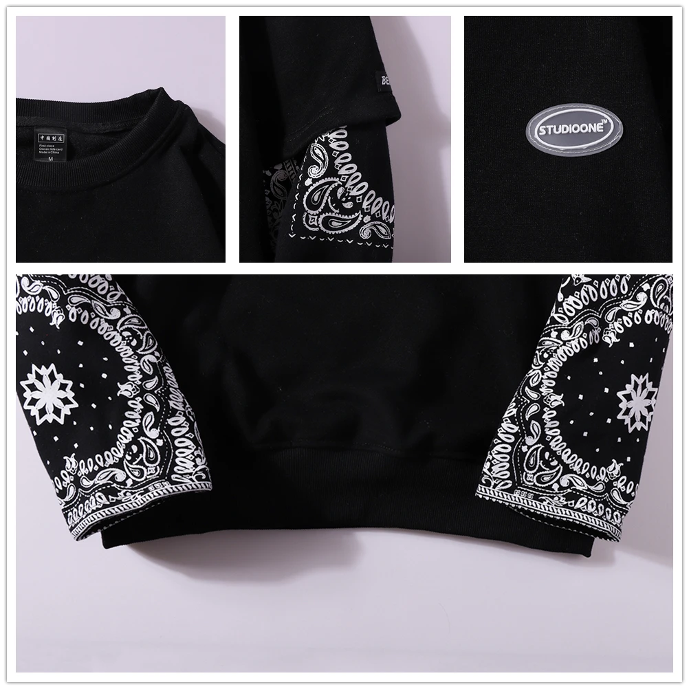 

2020 Autumn Man Hoodies Full Sleeve O Neck Fashion Casual Loose Hip Hop Oversized Korean Streetwear XL XXL Japanese Sweatshirt