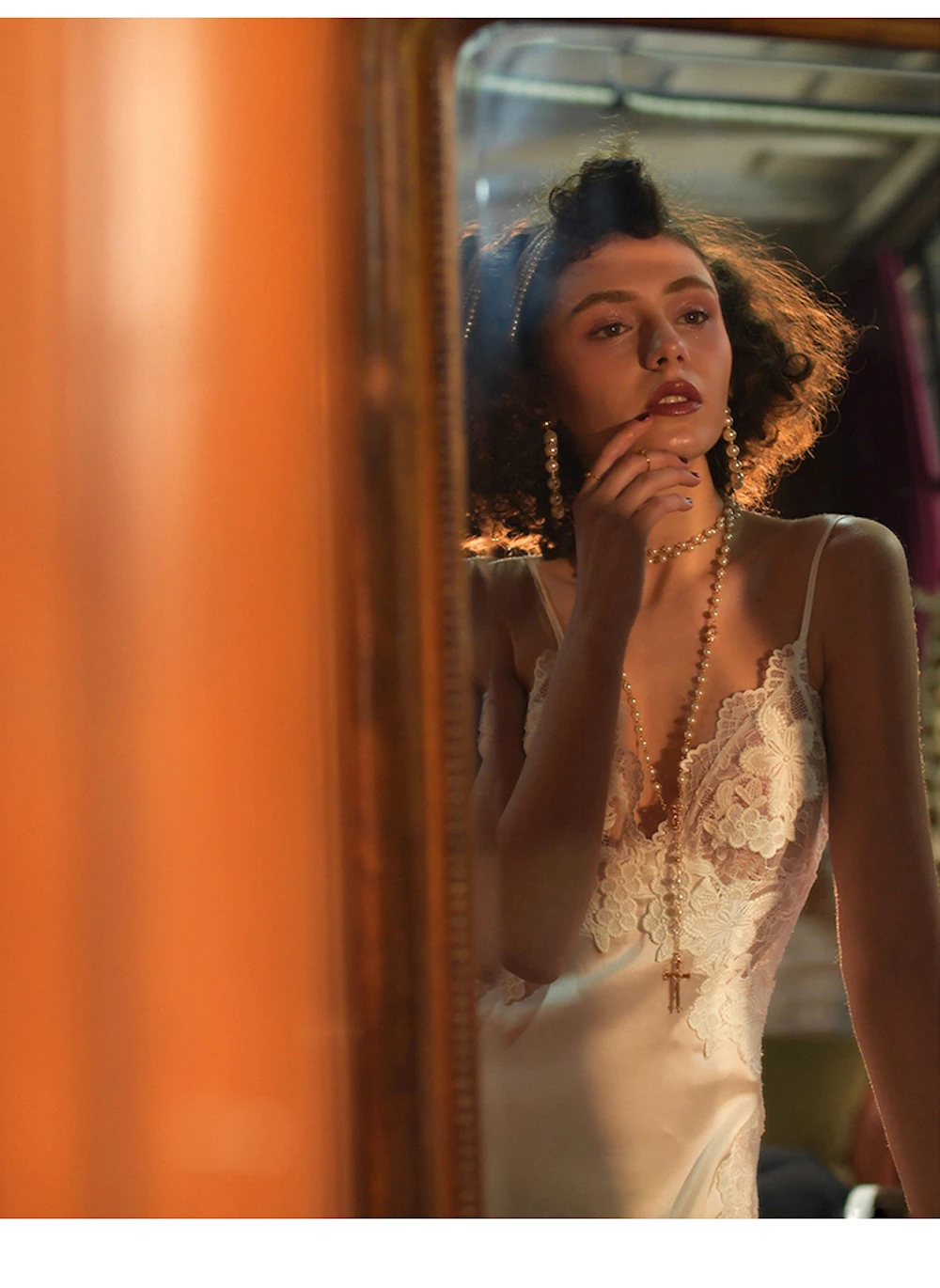 Соблазнительное кружевное Ночное платье домашняя одежда для сна женская ночная