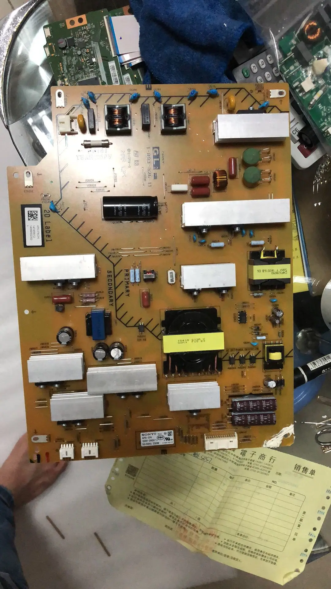1 шт. в партии хорошего качества оригинальный и аутентичный с KDL-60W600B плата питания