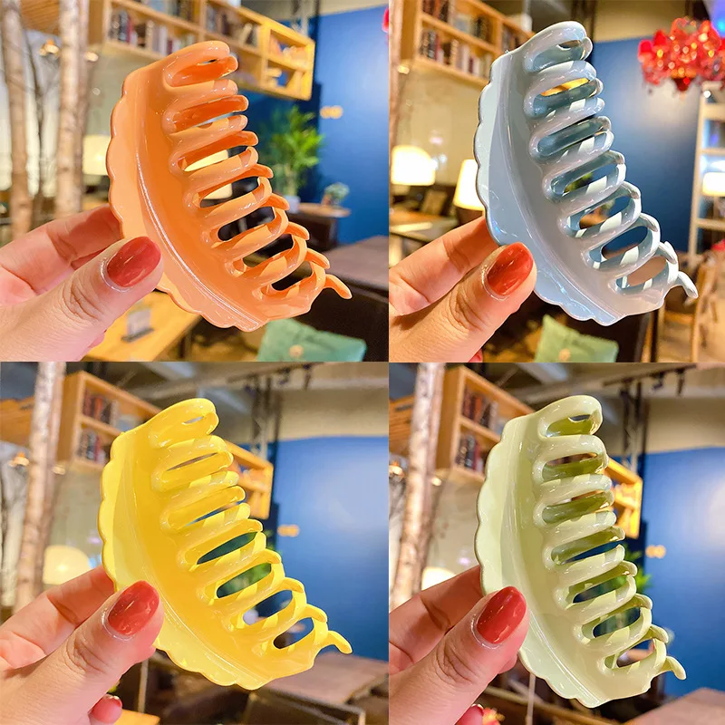 

Big Claw Clips Jumbo Hair Clip Banana Nonslip Large Strong Hold for Thick Hair Women Girls French Design Accessories