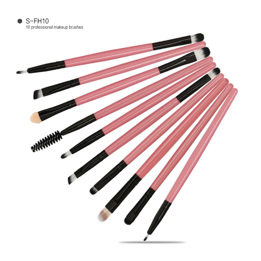 Набор кистей для макияжа 10 шт.|Аппликатор теней век| |