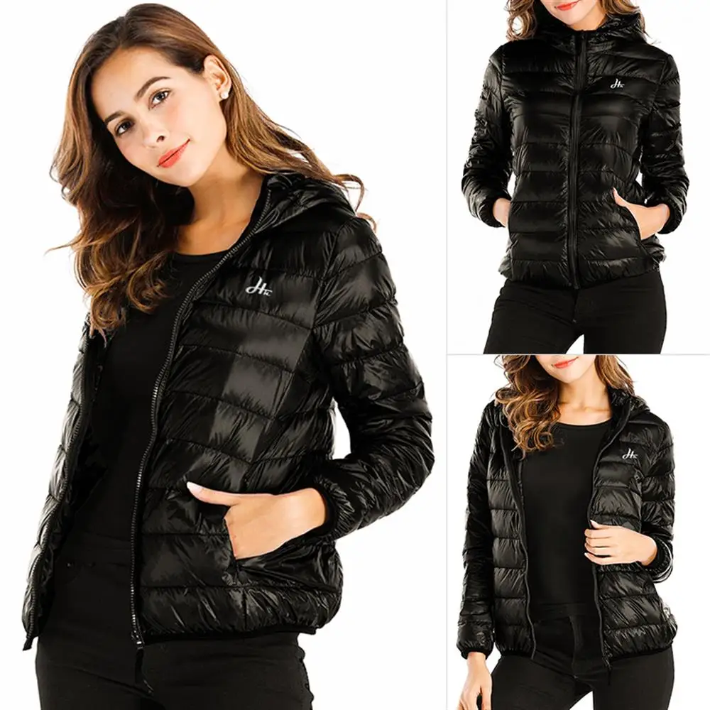Women Jacket Short Down Outwear 2019 Spring Autumn Female Winter Coat Cotton Padded Warm | Женская одежда