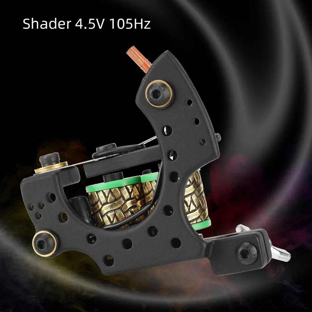 

Hot Sales Coil Tattoo Machine Professional Alloy Body Art Liner Shader (No Coil Wire) Tattoo Supplies 1PCS Electric Machine