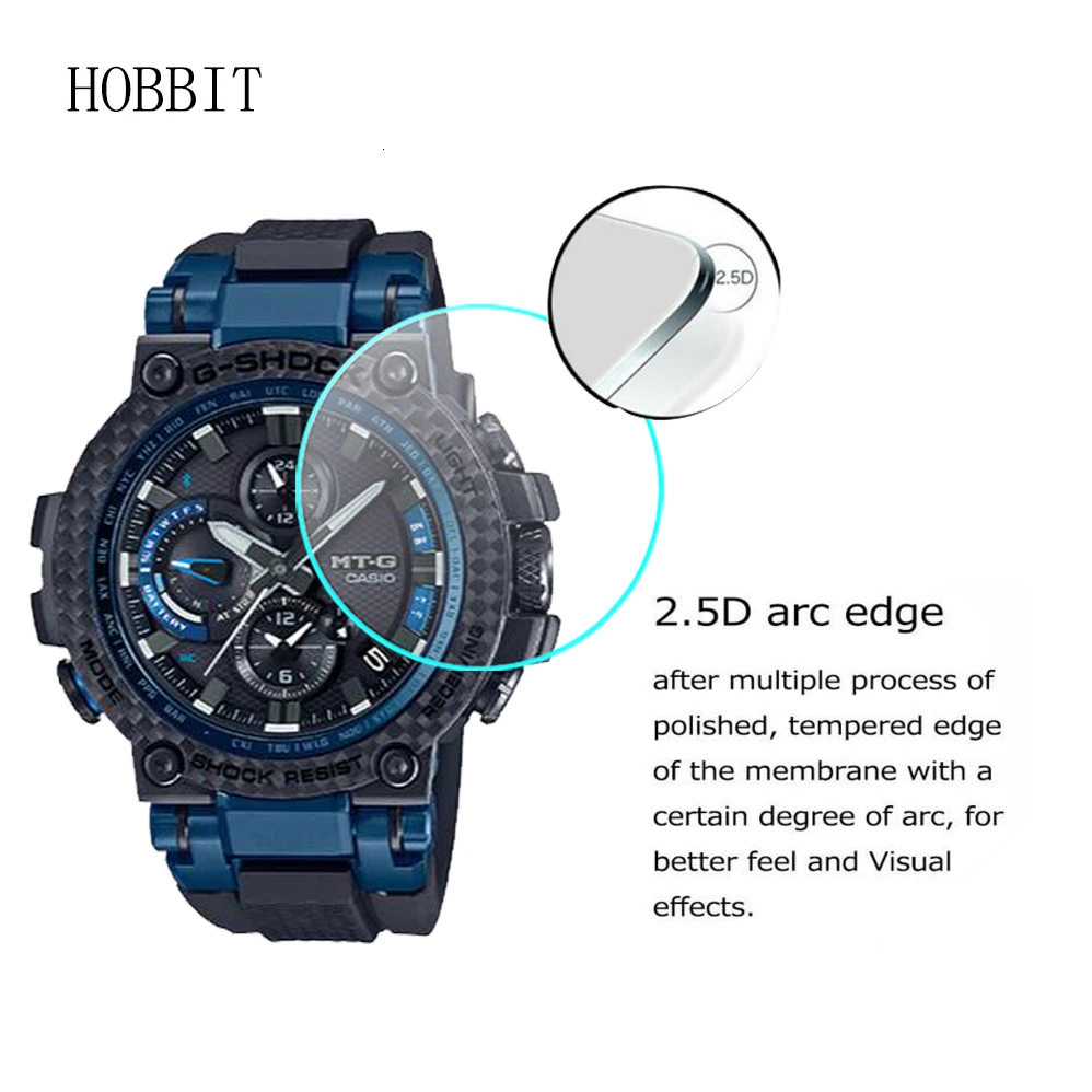 2 шт. закаленное стекло для защиты экрана часов | Электроника