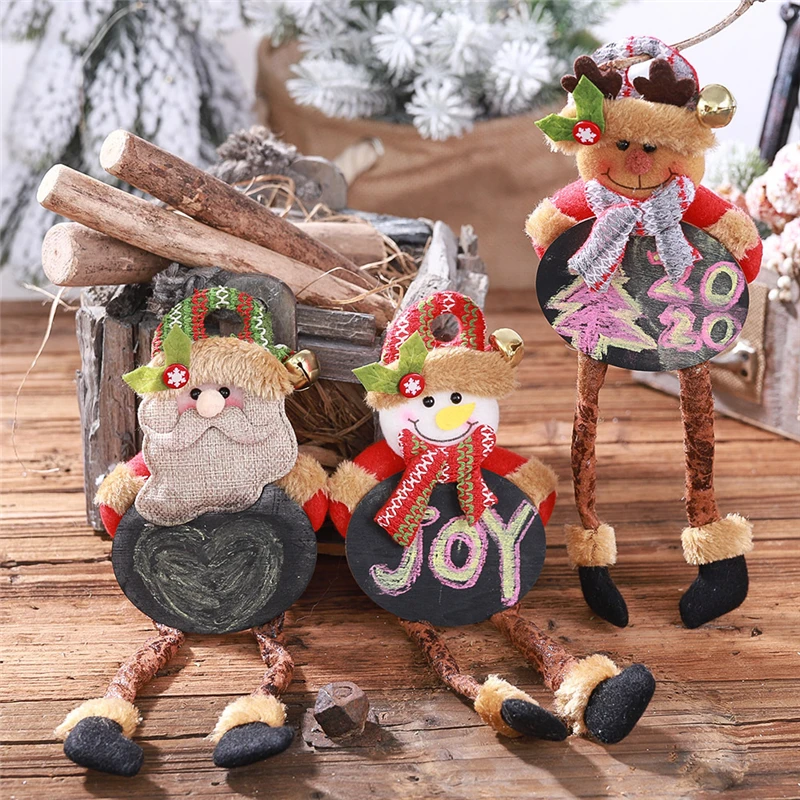 Новогодние и рождественские украшения для дня рождения маленькая подвесная