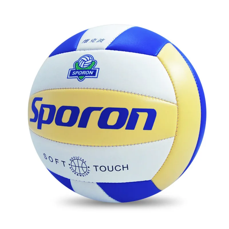 

Standard PVC Piece Professional Ball One Soft 5# Volleyball Handball Outdoor Indoor Beach International Training Competition Sof
