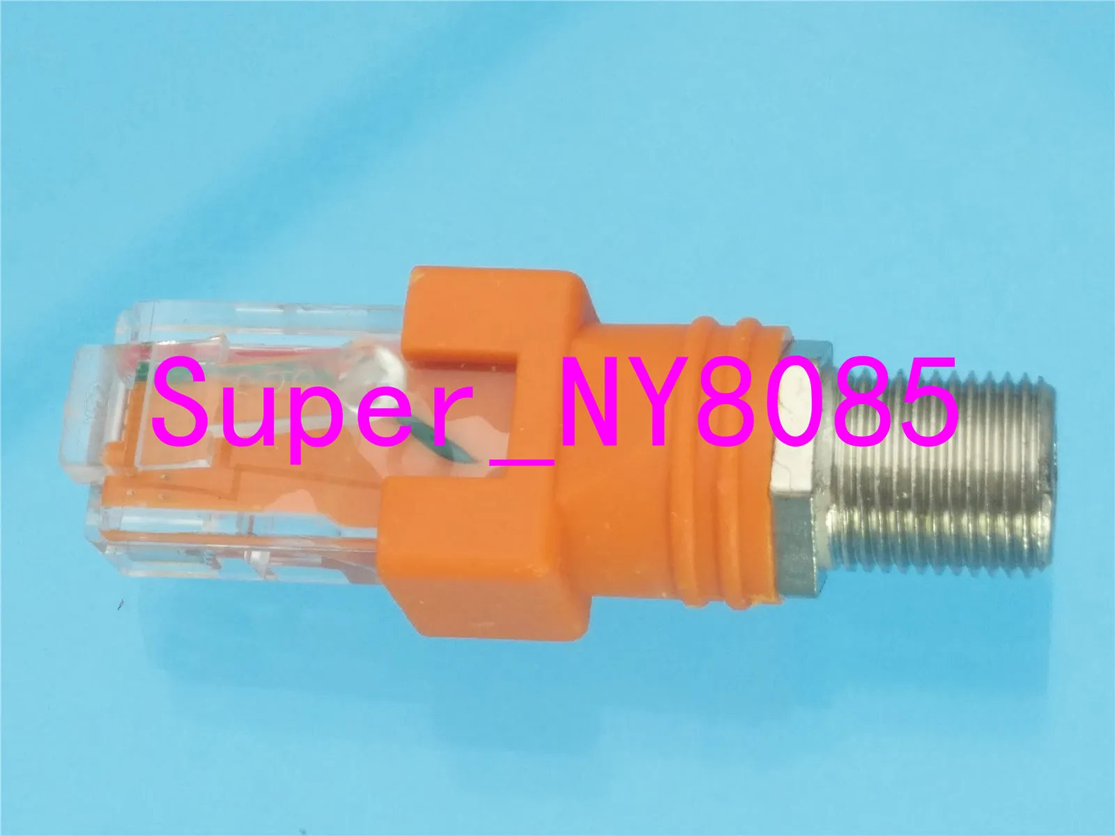 1pce F ТВ Женский к RJ45 Мужской коаксиальный баррель муфта адаптер RJ45 К RF разъем