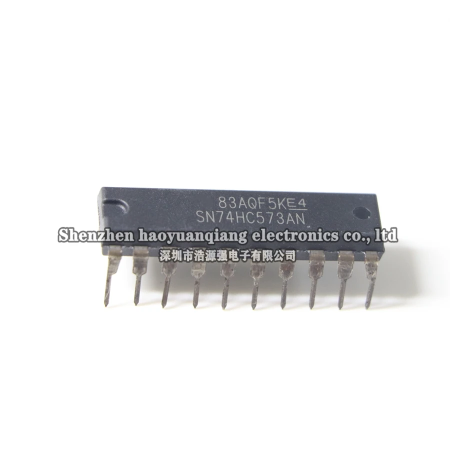 Оригинальные шлепанцы SN74HC573AN восемь бит с трехуровневым выходом DIP 20 вставляются