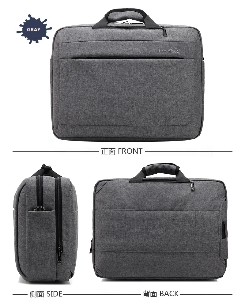briefcase Логотип печать на заказ бизнес портфель для путешествий офисная 15,6 ''сумка для ноутбука сумка для компьютера повседневная мужская сумка через плечо подарок - Цвет: briefcase