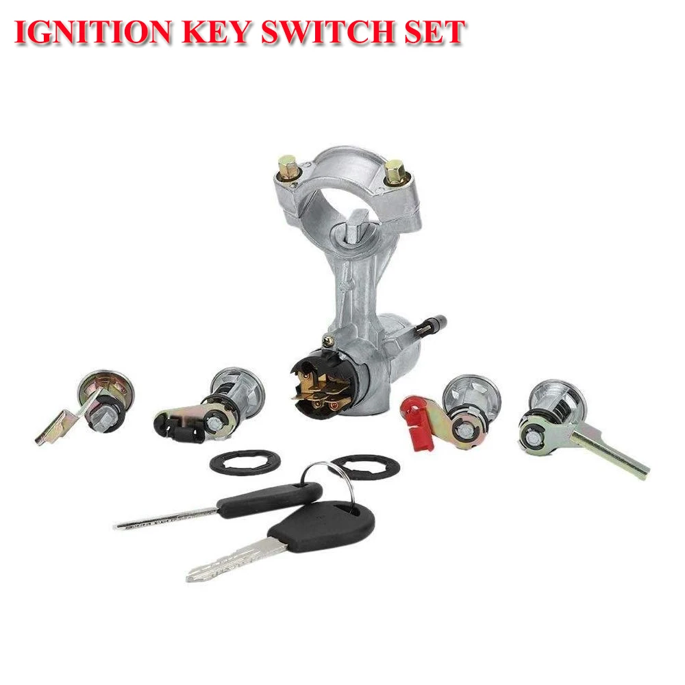 Комплект переключателей запуска автомобиля новый ствол зажигания дверной замок