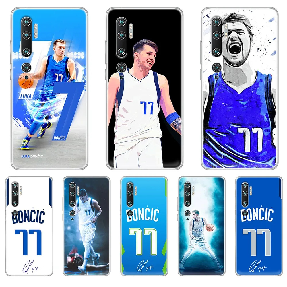 Luka Doncic 0 77 баскетбольный Прозрачный чехол для телефона Корпус XIAOMI mi 3 4 5 5X 8 9 10 se max pro