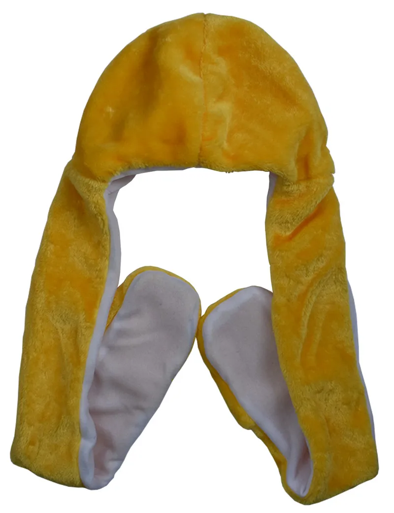 Детские милые плюшевые желтые шапки JOYHY в виде утенка с животными женские зимние