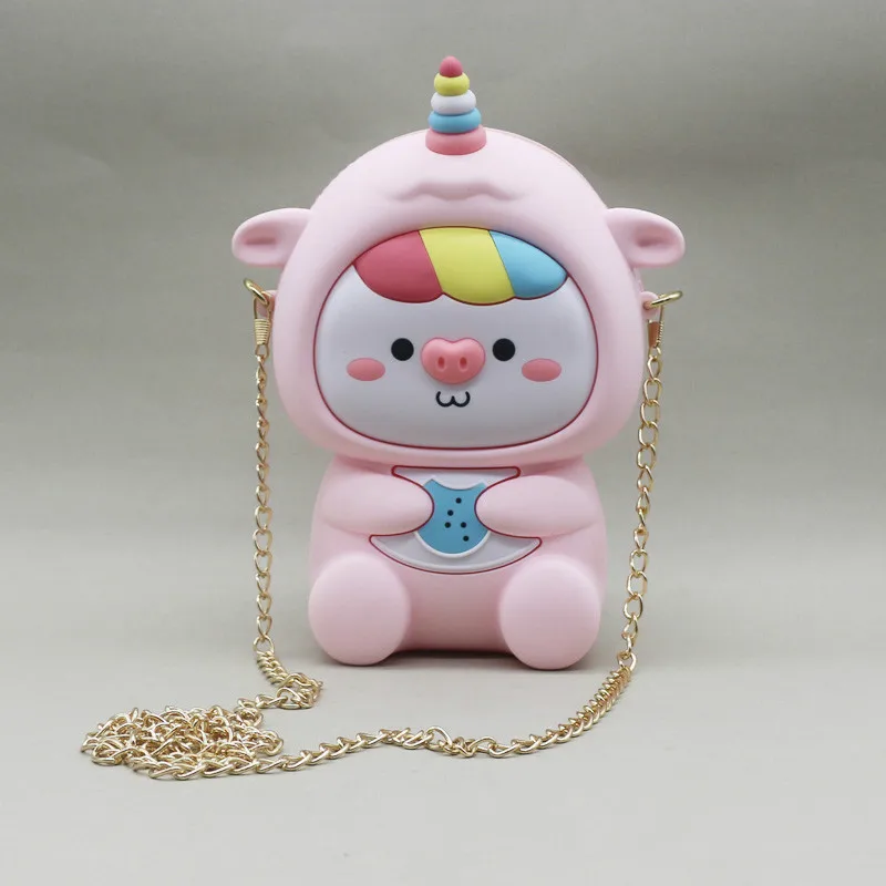 Женская Мягкая силиконовая сумка на плечо Большая вместительная Ретро