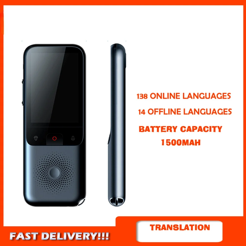 

138 Languages T11 Portable Smart Voice Translator Real-time Multi-Language Speech Interactive Offline Translator Business Travel