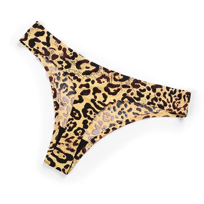 3 шт./лот бесшовные стринги сексуальные женские из ледяного шелка с низкой