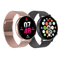 new smart watch men women 1 3 inch sport heart rate pressure monitor full round touch smartwatch ip68 waterproof music control