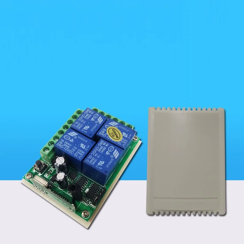 4-канальная радиочастотная Беспроводная система дистанционного управления 12 В