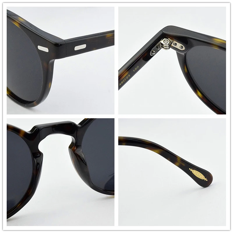 Солнцезащитные очки в стиле ретро UV400 для мужчин и женщин поляризационные