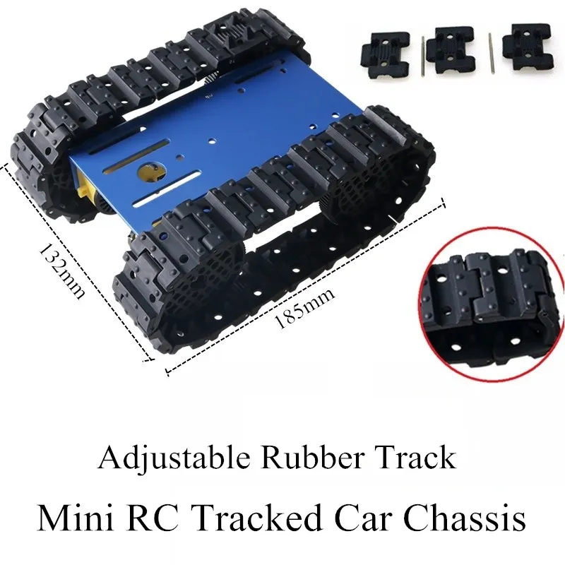 Новое поступление полноприводный резиновый металлический умный гусеничный