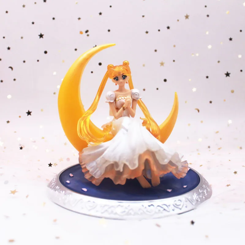 Аниме Сейлор Мун Хрустальная девушка тамамо украшение торта Topper CASTER PVC ACTION
