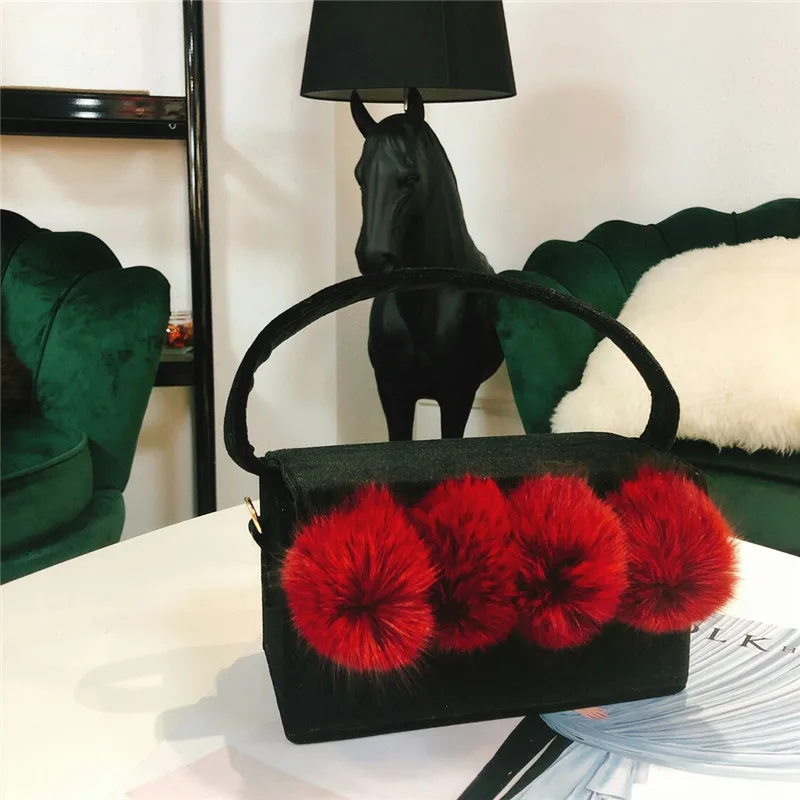 

Маленькие бархатные сумки через плечо из искусственной кожи для женщин 2021 трендовые сумки на цепочке женская брендовая трендовая сумка