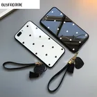 Чехол из закаленного стекла Love Heart для Iphone 6 7 8X10 11 12 13 PRO MAX, противоударный чехол с ремешком