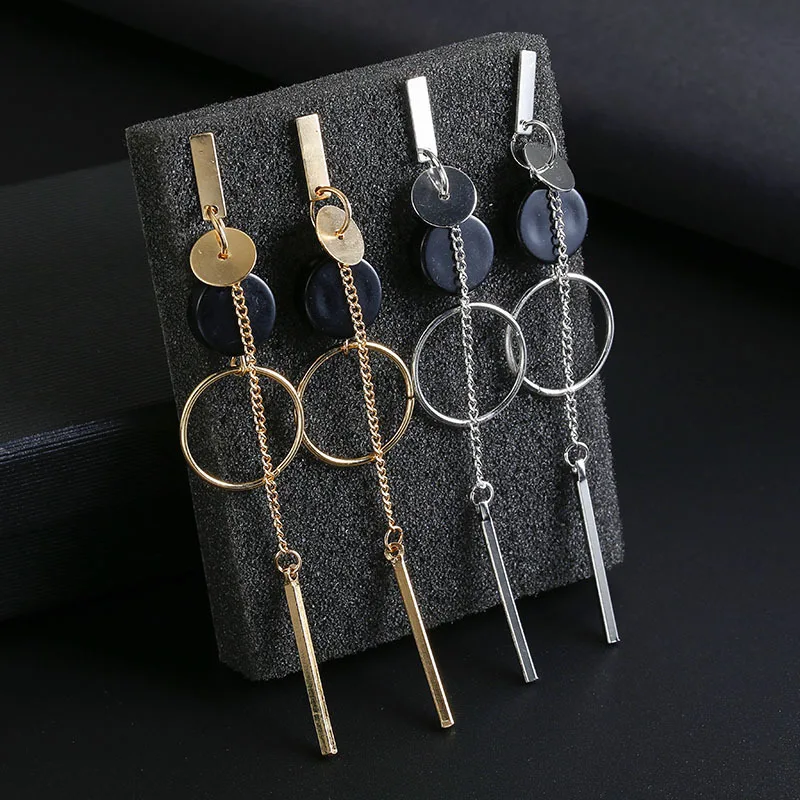 

Acrylic Tassel Earrings for Girls 2020 Trend Fashion Korean Style Long Dangle Earrings Drop Earrings for Girls Grunge Jewelry