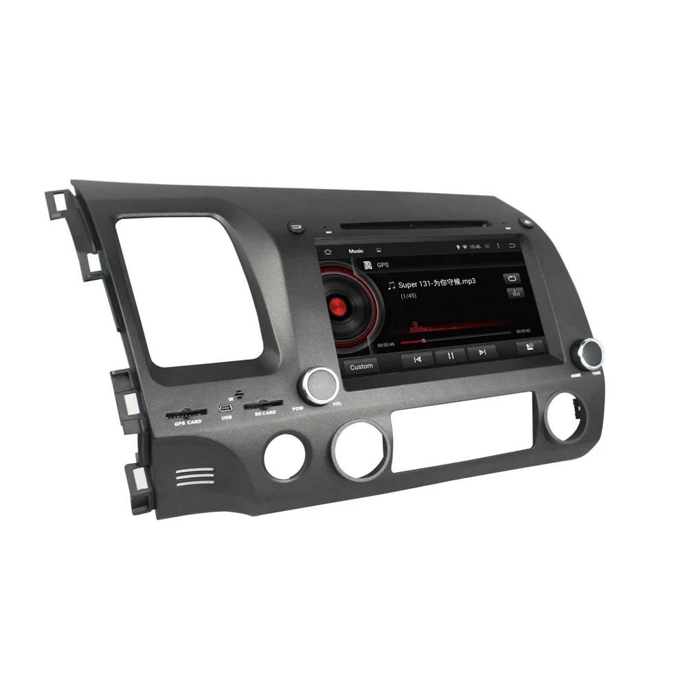 8 &quot2 Din Android 9 0 автомобильный dvd плеер для Honda CIVIC 2006 2011 LHD Автомобильный стерео