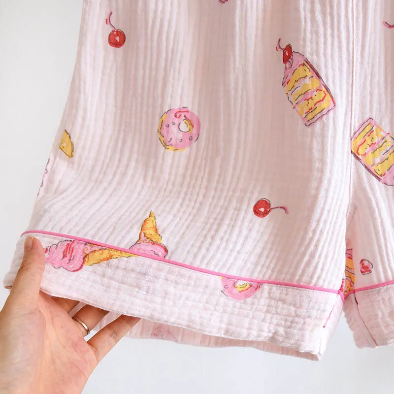 Женский мягкий пижамный комплект из 2 предметов простая Пижама с отложным