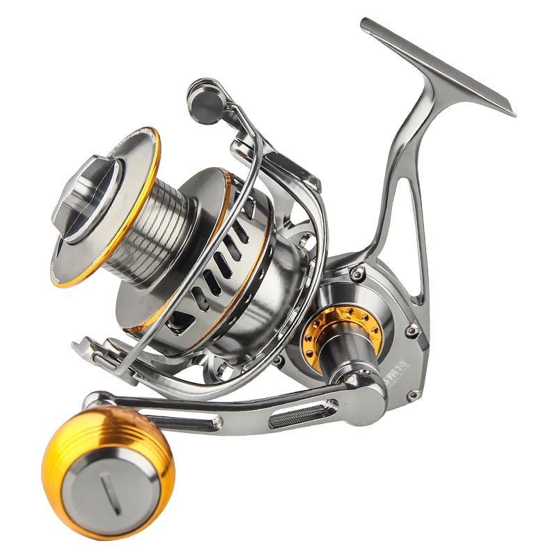 Brand New Full Metal CNC body Spinning Reel Jigging Sea Fishing HB3000/4000/5000/6000/7000 Drag 30kgs 11+1BB | Спорт и развлечения