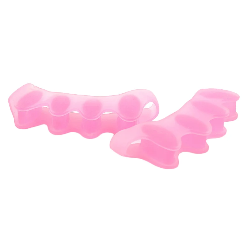 Unisex Professional Fingers Foots Separators 5 Colors Silicone Toes Bunion Corrector Toe Protector Straightener Separator | Красота и